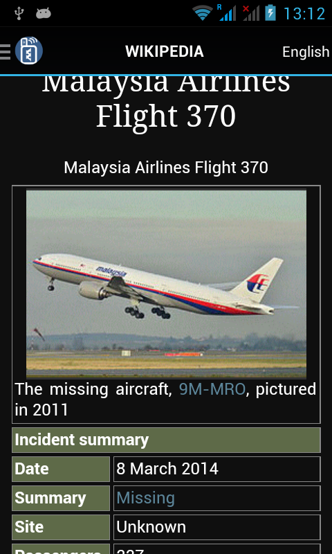 Full article for MH370