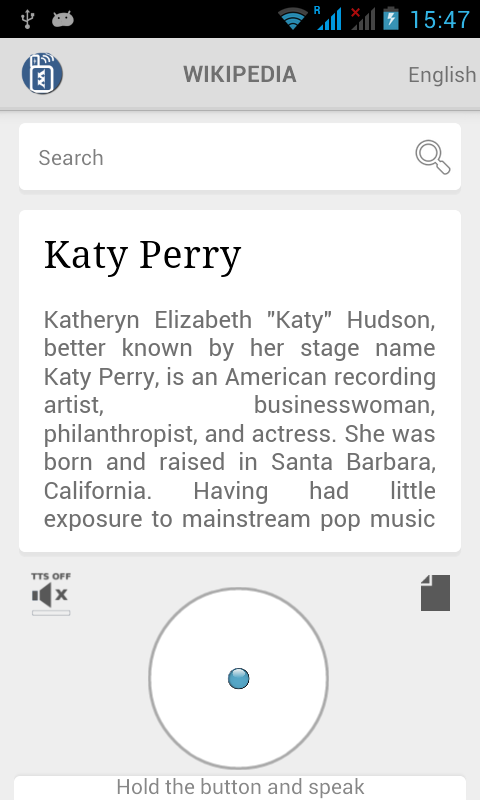 The Abstract for Katy Perry